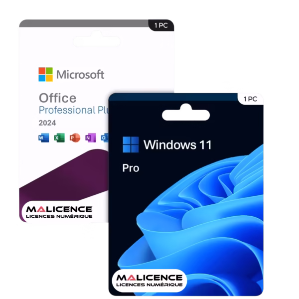 Windows 11 Pro+Office 2024 Pro Pas cher